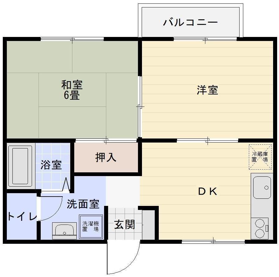 ハイツカリスの間取り