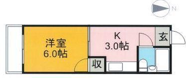 金元第３ビルの間取り