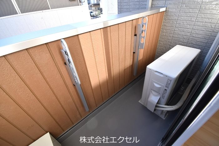 バルコニー　眺望良好です。