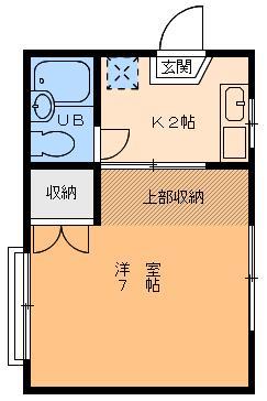 清陽ハイツの間取り