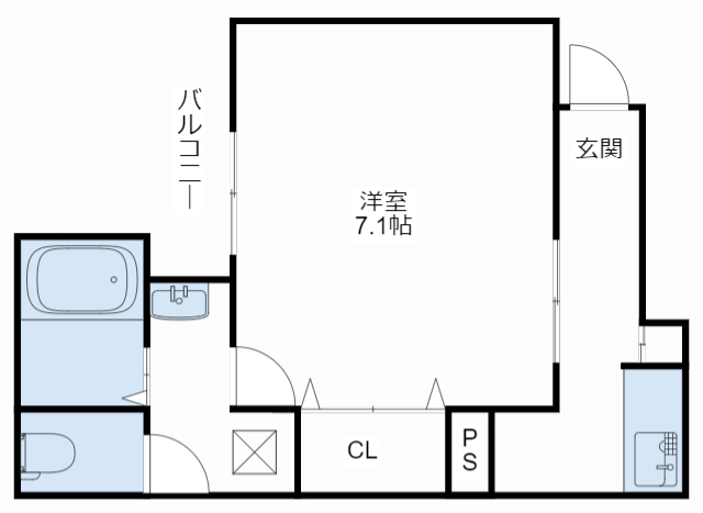 ALEGRIA飾磨の間取り