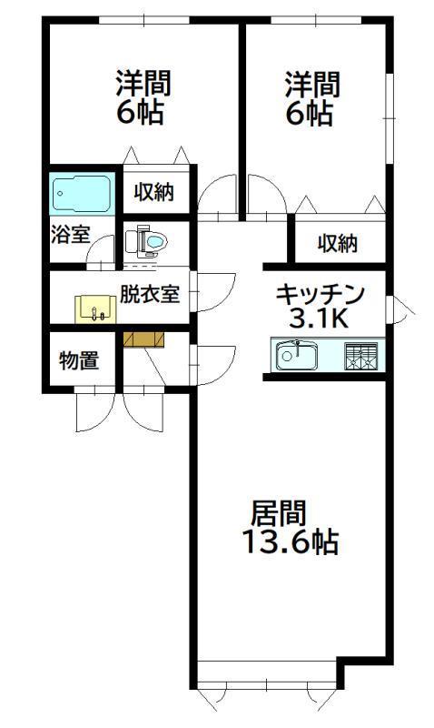 ＲＡＮ１１の間取り