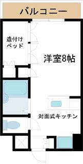 姫路市南条のマンションの間取り