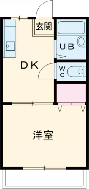 加古郡播磨町東野添のアパートの間取り