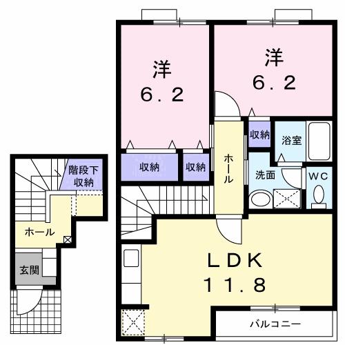 メゾンリファインＭの間取り