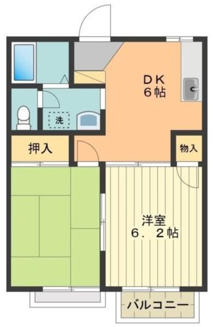 パストラール河辺の間取り