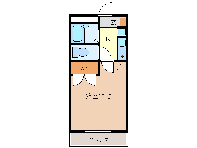 サニーコート千里の間取り