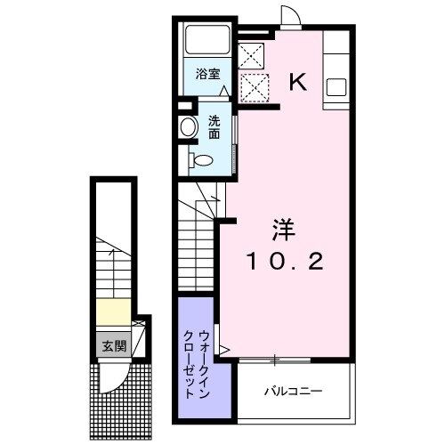 インハーリットの間取り