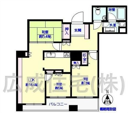 百道タワーの間取り