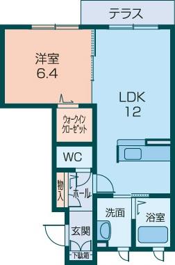 ガーデンハイツ倉ノ林の間取り