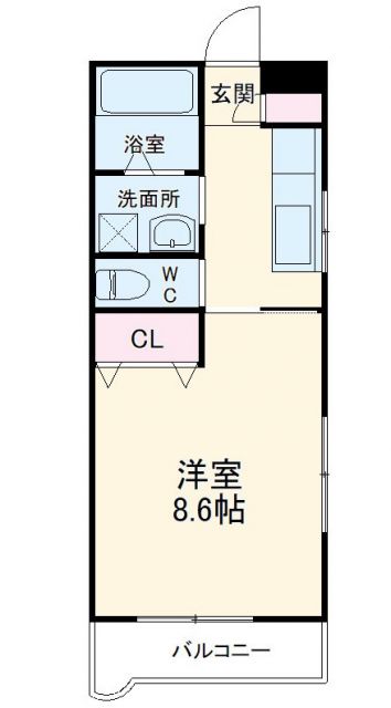 ティアラ西伊場の間取り