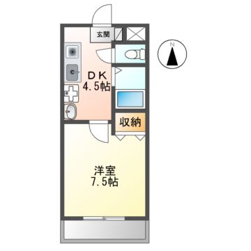 パルテールマンションの間取り