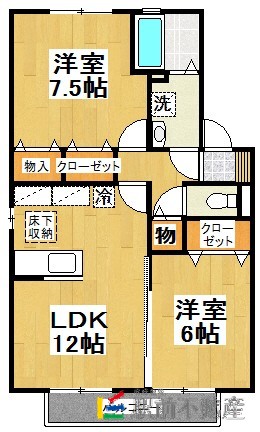 アンシャンテの間取り