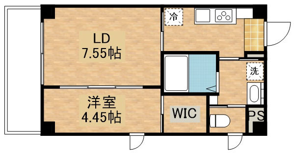 プランドール宮町の間取り