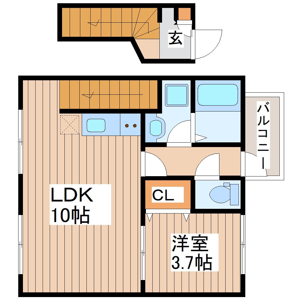 プライムヒルズの間取り