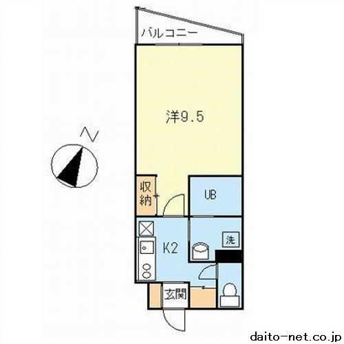 ルナクレッシェンテの間取り