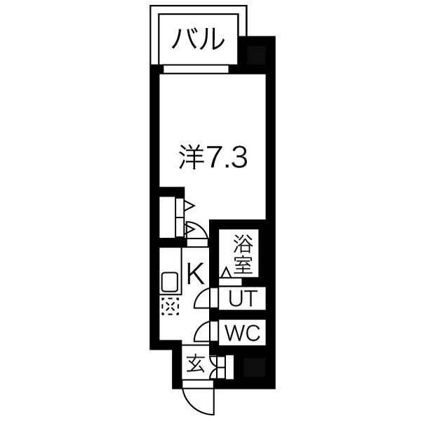 LIVIAZ SHIN-OSAKA Cielの間取り