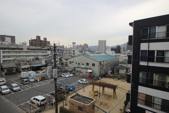 【広島市西区楠木町のマンションの眺望】