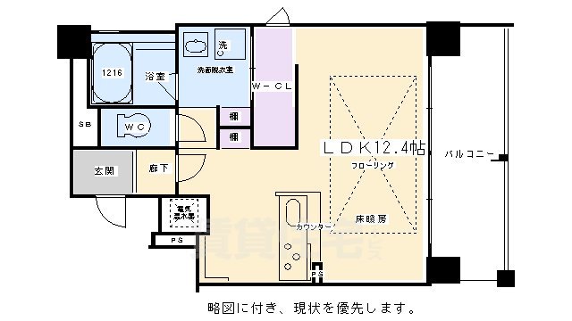 IL ROSSO堀川六角（イルロッソ）の間取り