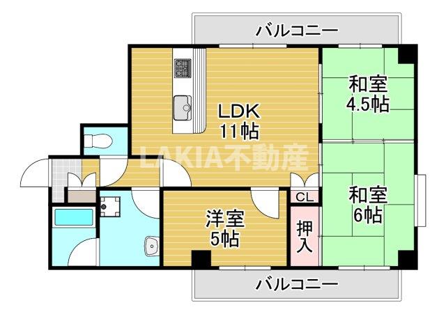 サンモール川上1の間取り