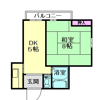 カミーノ此花の間取り