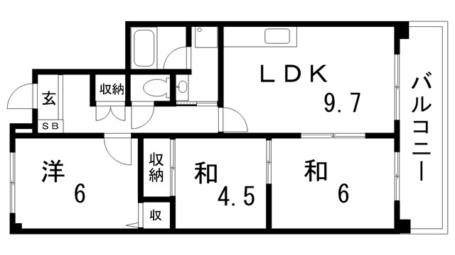 【エクセル西鈴の間取り】