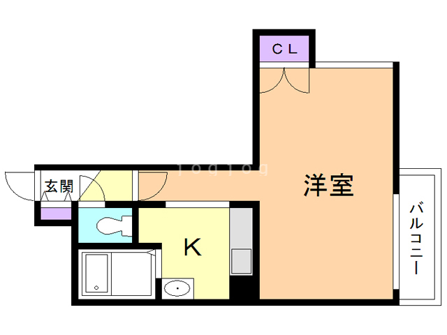 プリオール北２７条の間取り