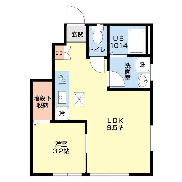 フェリーチェ四街道の間取り