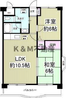 ブライトステージ南柏の間取り