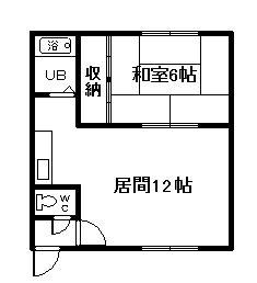 フルハウス（神楽３条９丁目）の間取り