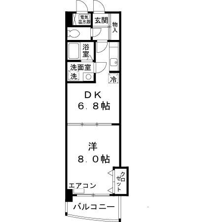 リバーポイントの間取り