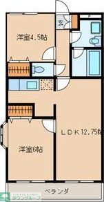 福岡市南区曰佐のマンションの間取り