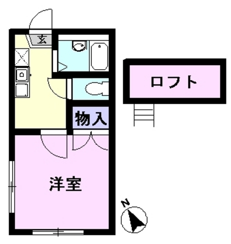 パール南柏の間取り