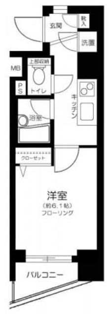 パレステュディオ渋谷WESTの間取り