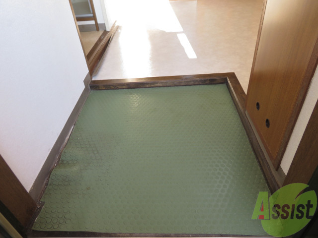 玄関　玄関は広くたくさん来客が来ても安心ですね