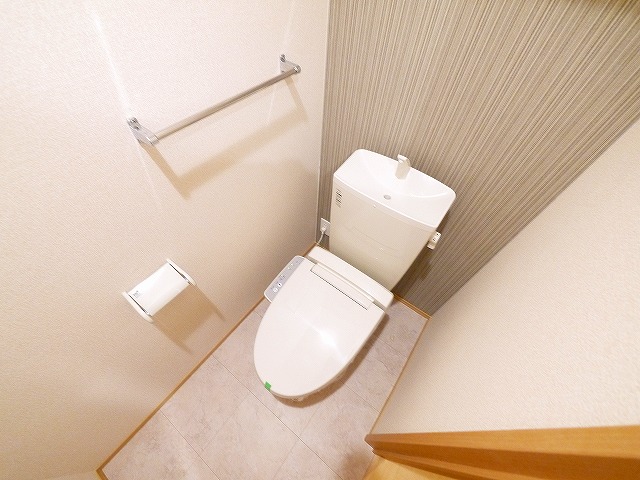 トイレ　ゆったりとした空間のトイレです