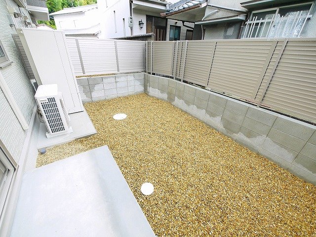 庭　お庭でゆったりと過ごせます