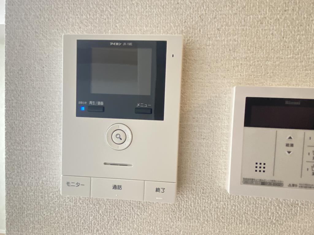 セキュリティ　※室内写真・動画・パノラマは同物件別部屋のものです。