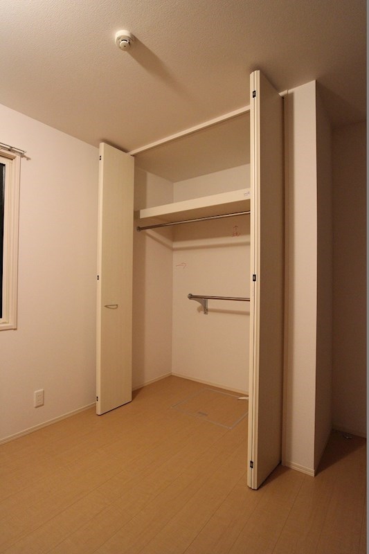 収納　収納は全部屋にあります。