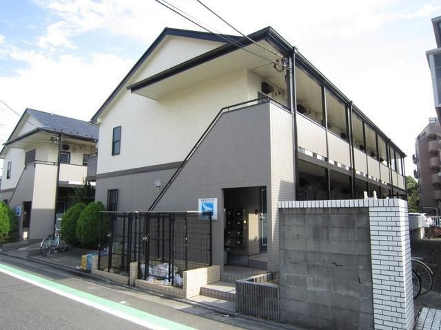 建物外観　オシャレな外観のアパートタイプの物件です。