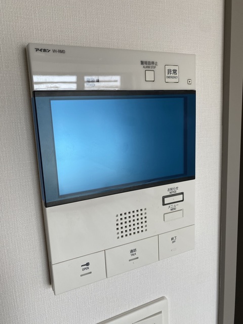 セキュリティ　来訪者の顔の見える安心感。