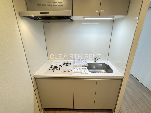 キッチン　2口コンロ/システムキッチン