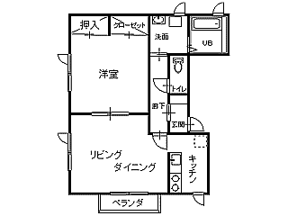 パークハイツの間取り