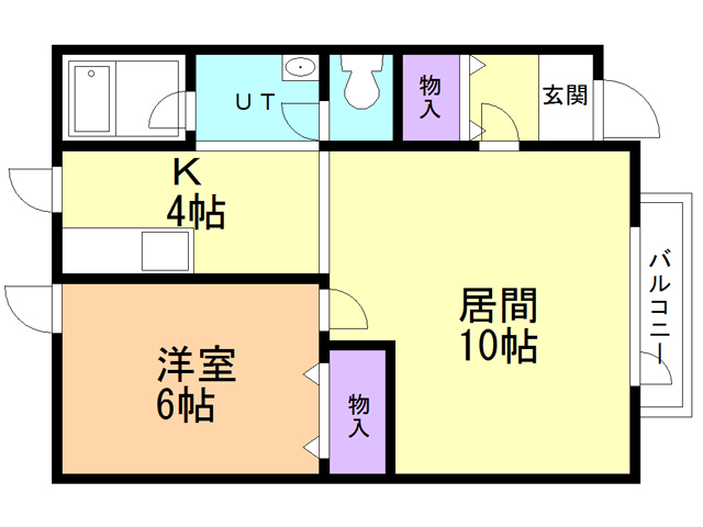 カトレアハウスの間取り