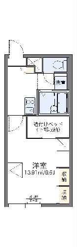 レオパレスマルコウの間取り