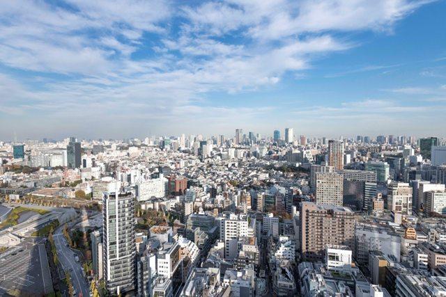 【パークコート渋谷ザタワーの眺望】