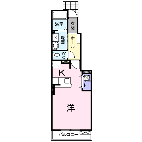 【プレシャス　コートの間取り】