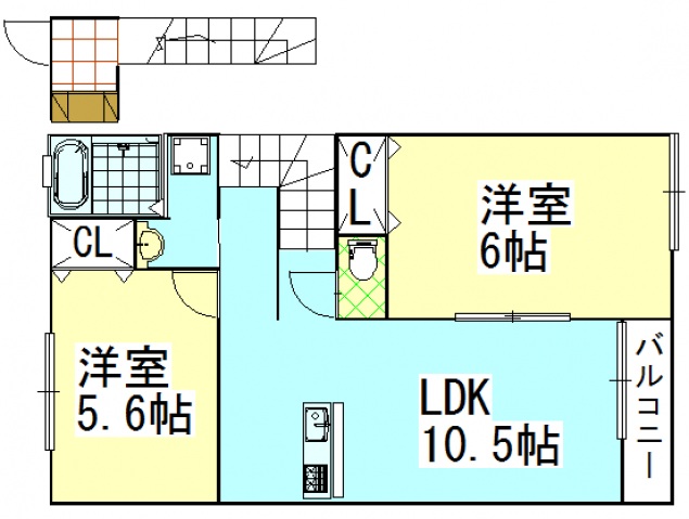 ファインIIの間取り