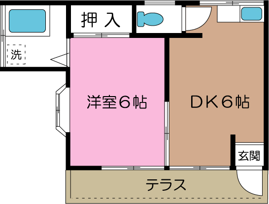 リバティーヒルズの間取り