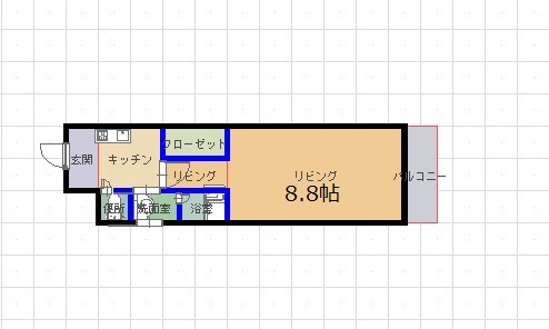 ルミエール21の間取り